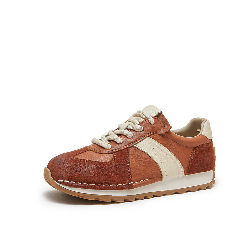 Retro Leder Sneaker Klassisch Casual