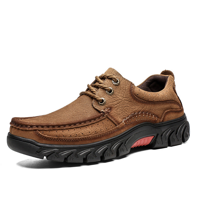Langlebige Tooling-Schuhe für Herren – In Schwarz, Rotbraun & Khaki“