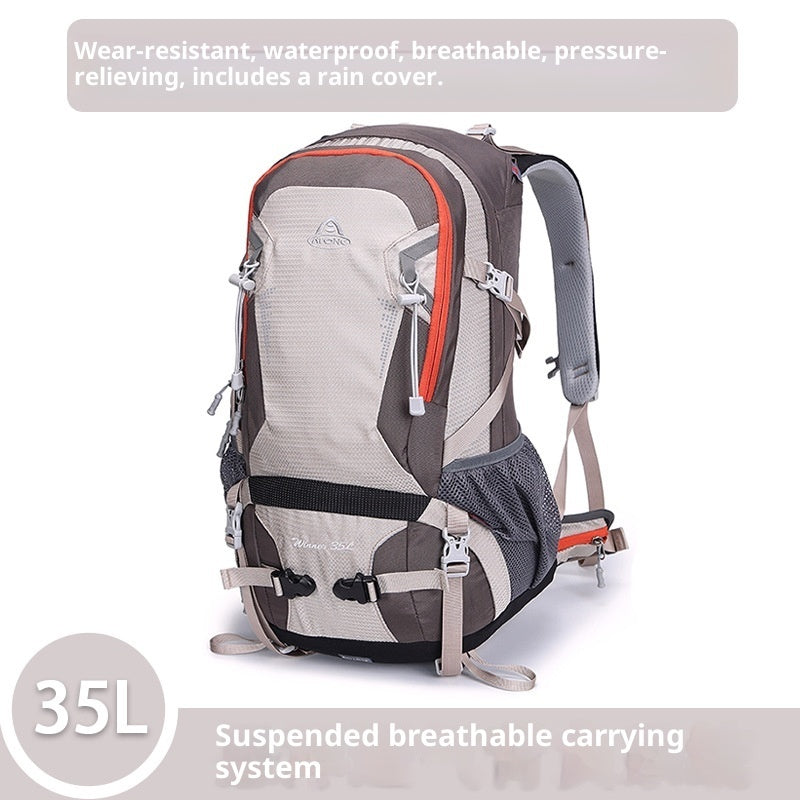 Ai Wang Outdoor Sports Wander- und Trekking-Multifunktionsrucksack aus ultraleichtem Oxford-Gewebe, Unisex, 35 Liter Fassungsvermögen