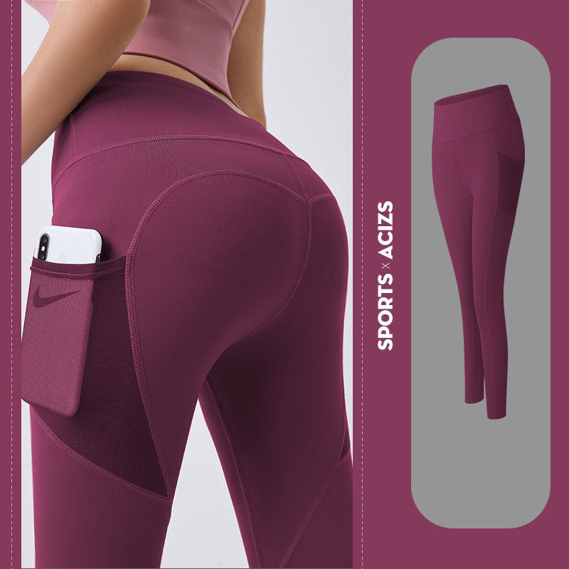 Yoga-Hosen für Frauen mit Taschen – Perfekt für Sport und Fitness