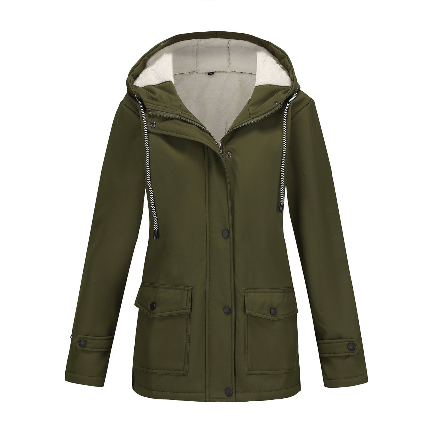 Damen Anorak Komposit Fleece-gefütterte wasserdichte Jacke