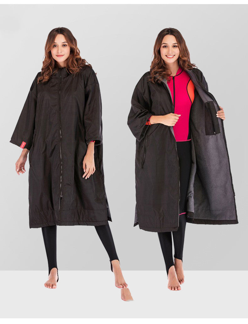 Women's Fashion Outdoor Cape Coat