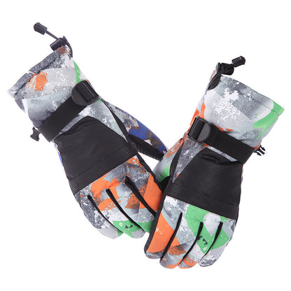 Männer Und Frauen Bergsteigen Warme Touchscreen Ski Handschuhe