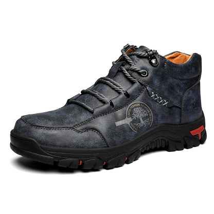 Herren Outdoor Wasserdicht Freizeitschuhe High-Top Bergsteigen