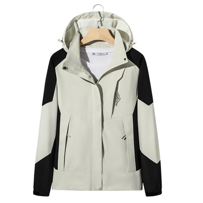Einzelne Schicht Schalenjacke winddicht wasserdichte Jacke