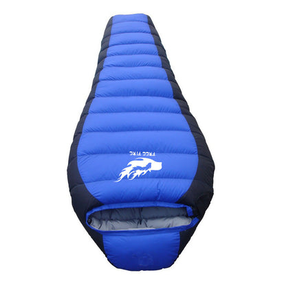 Daunenschlafsack Outdoor Einzelnaht Light