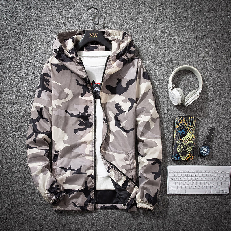 Camouflage Jacket Men's Spring And Autumn New Men's Jacket