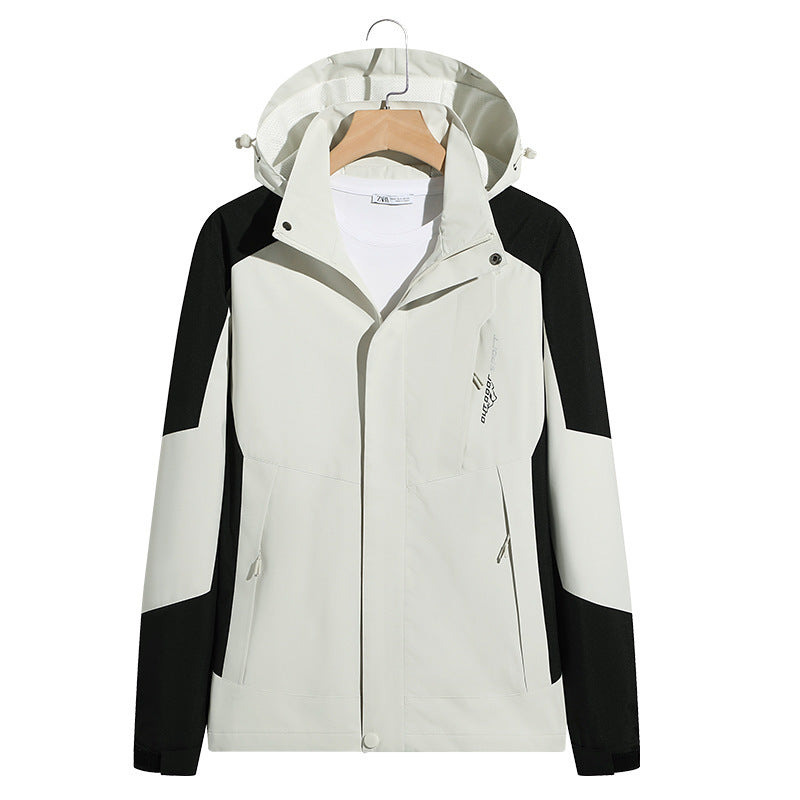 Einzelne Schicht Schalenjacke winddicht wasserdichte Jacke