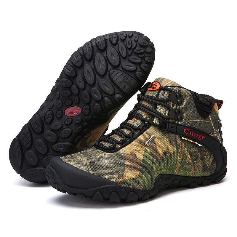 Camouflage Outdoor-Kletterstiefel Außenhandel Herren Sport Camping Kletterstiefel