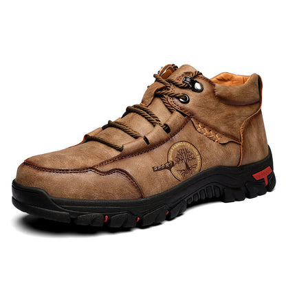 Herren Outdoor Wasserdicht Freizeitschuhe High-Top Bergsteigen