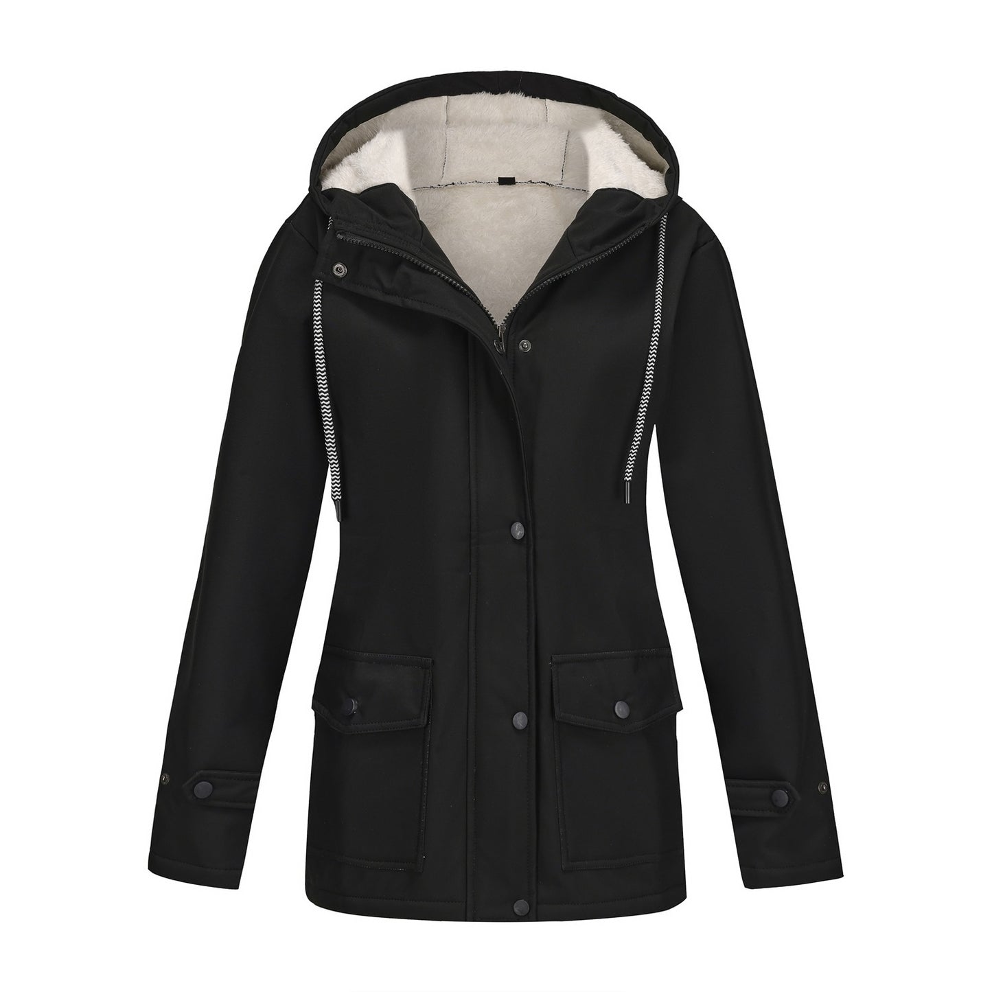 Damen Anorak Komposit Fleece-gefütterte wasserdichte Jacke