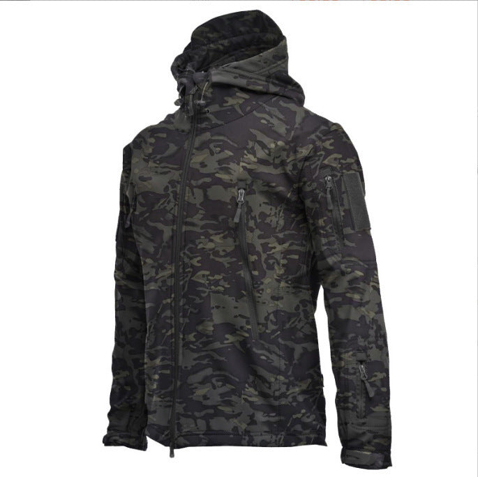 Drei-in-Eins-Allwetter-Shell-Jacke Trend ige Jacke Atmungsaktive Wind jacke Outdoor Sport