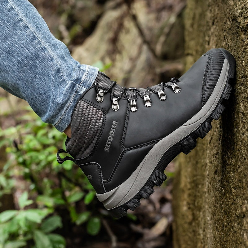 Outdoor Wasserdicht Nicht-slip Wandern Schuhe Für High-top Wanderschuhe