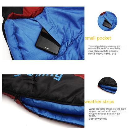 Outdoor Schlafsack Mama Herbst und Winter Camping