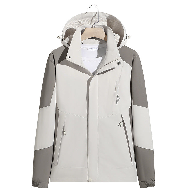 Einzelne Schicht Schalenjacke winddicht wasserdichte Jacke