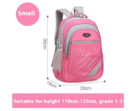 Primary School Student Schoolbag Male Grade 1-3-6 Schoolbag