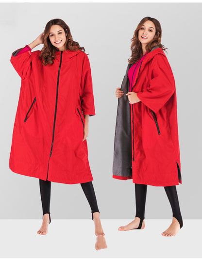 Women's Fashion Outdoor Cape Coat