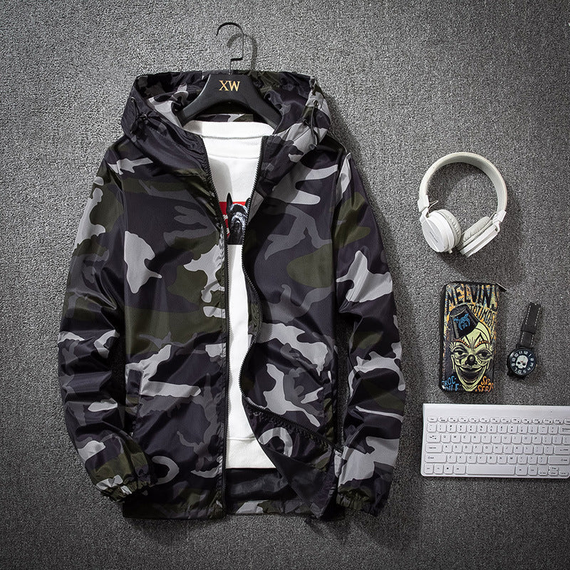 Camouflage Jacket Men's Spring And Autumn New Men's Jacket