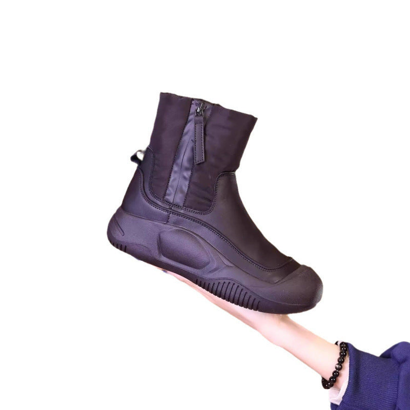 Damen Winterstiefeletten Plüsch Wasserdicht